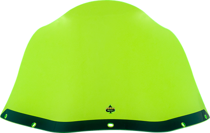 Klock Werks Flare 12.5" Green Ice Windshield fits Saddlemen S-RT Mini Fairing