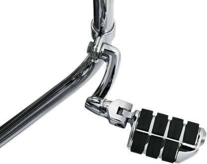 Kuryakyn Chrome Pair Longhorn Dually 1.5" Highway Pegs for Harley Touring 4574