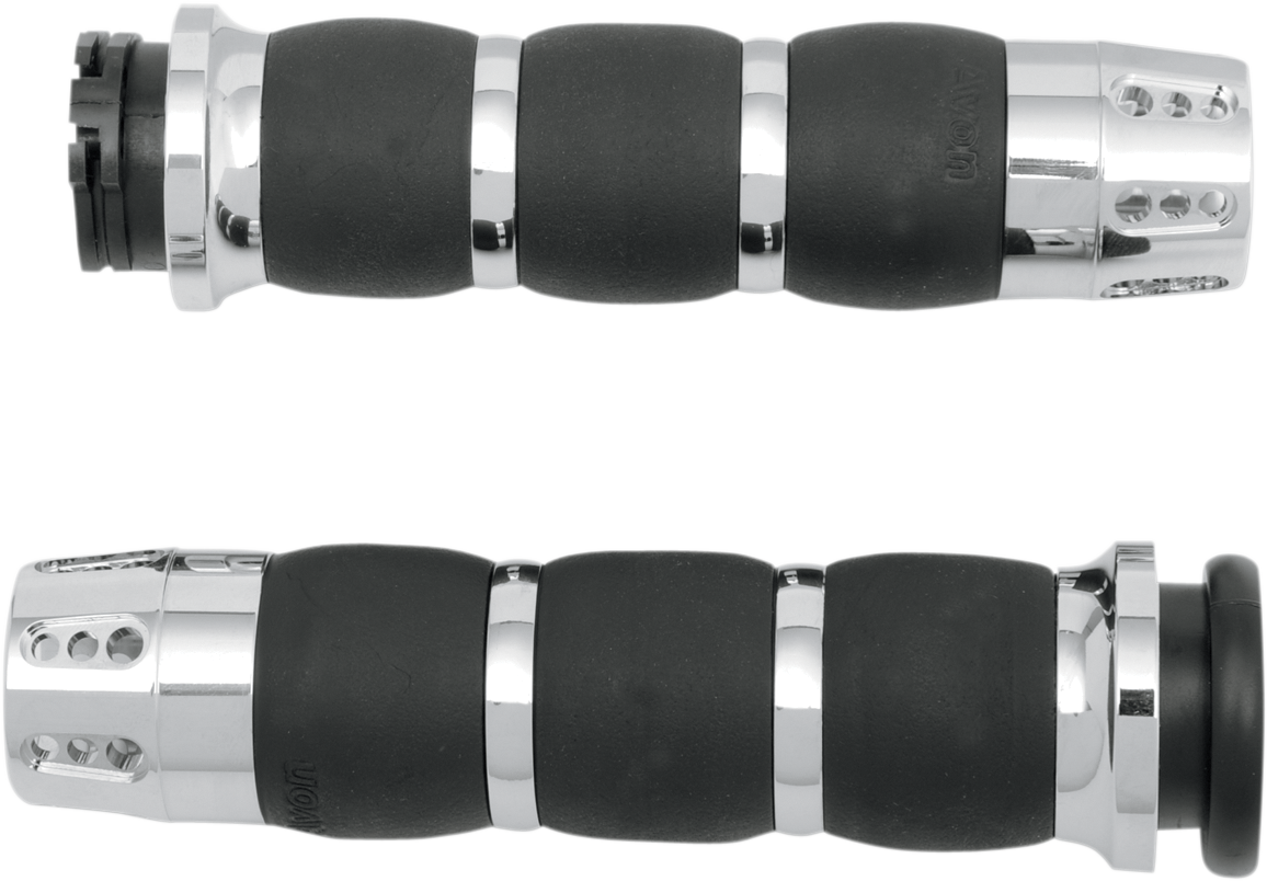 Avon Gatlin Velvet Air Handlebar Cable Hand Grips for 1980-2022 Harley Davidson