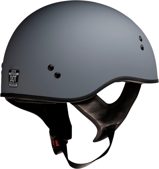 Z1R Vagrant Primer Gray Unisex Adult Motorcycle Riding Street Half Helmet