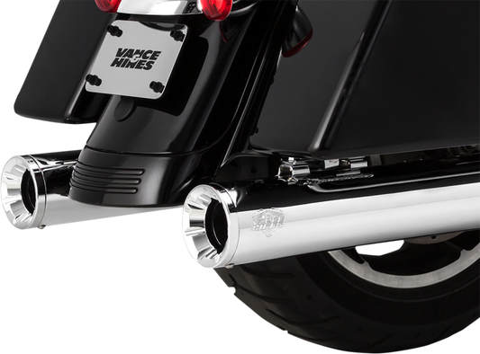 Vance & Hines Eliminator 400 Slip on Mufflers 2017-2024 Harley Touring FLHX FLHR