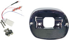 Custom Dynamics Chrome Taillight Fender Base Plate & Harness 1973-1999 Harley
