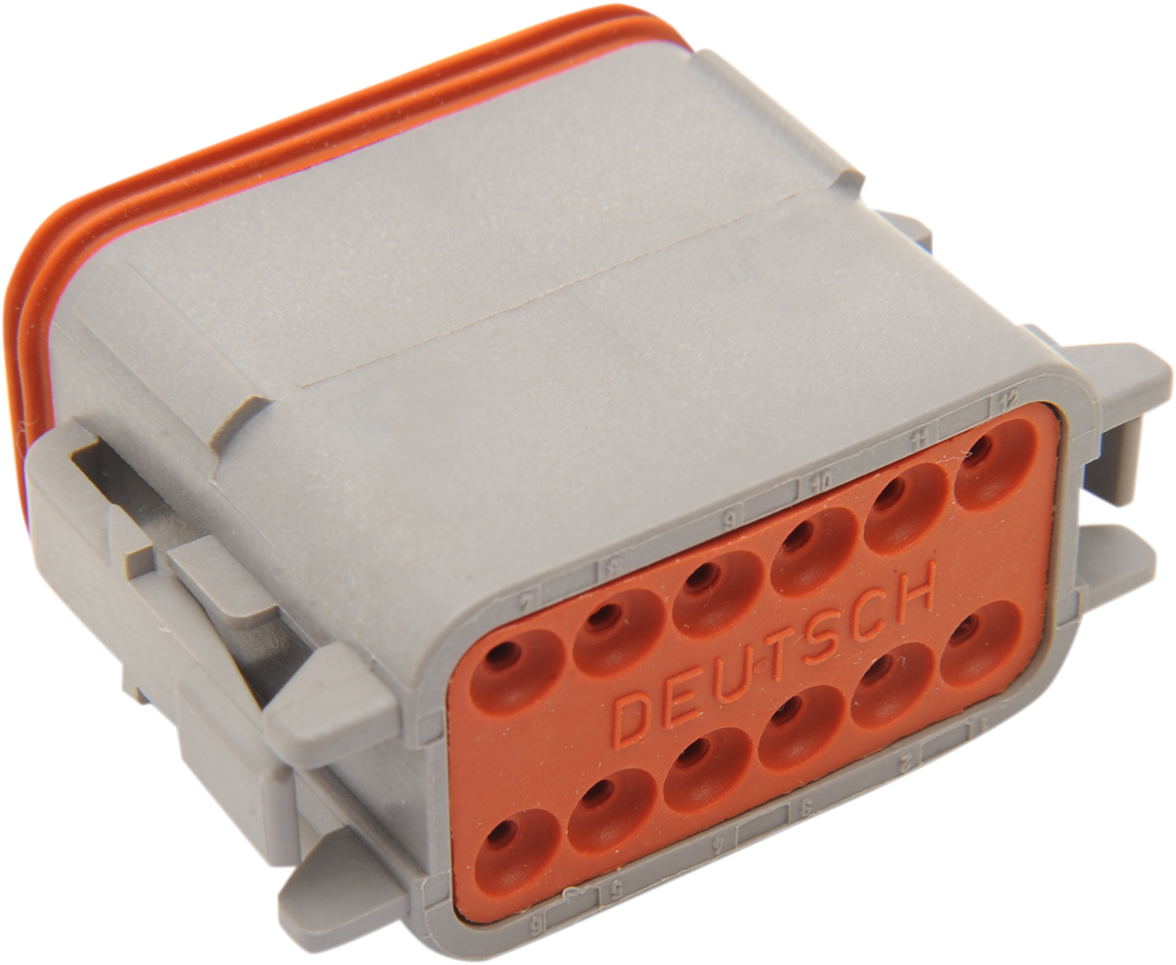 Namz Deutsch Receptacle DT Sealed Connector Component 12 Pin for Harley Davidson
