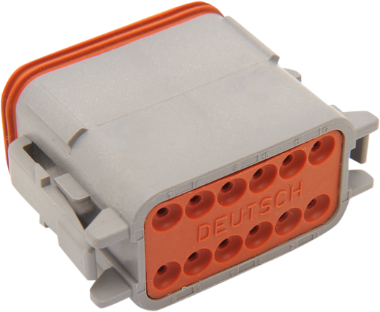 Namz Deutsch Receptacle DT Sealed Connector Component 12 Pin for Harley Davidson