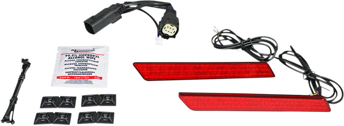 Custom Dynamics LED Saddlebag Latch Turn Signal Lights 2014-2023 Harley Touring