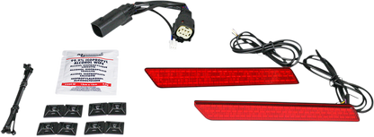 Custom Dynamics LED Saddlebag Latch Turn Signal Lights 2014-2023 Harley Touring