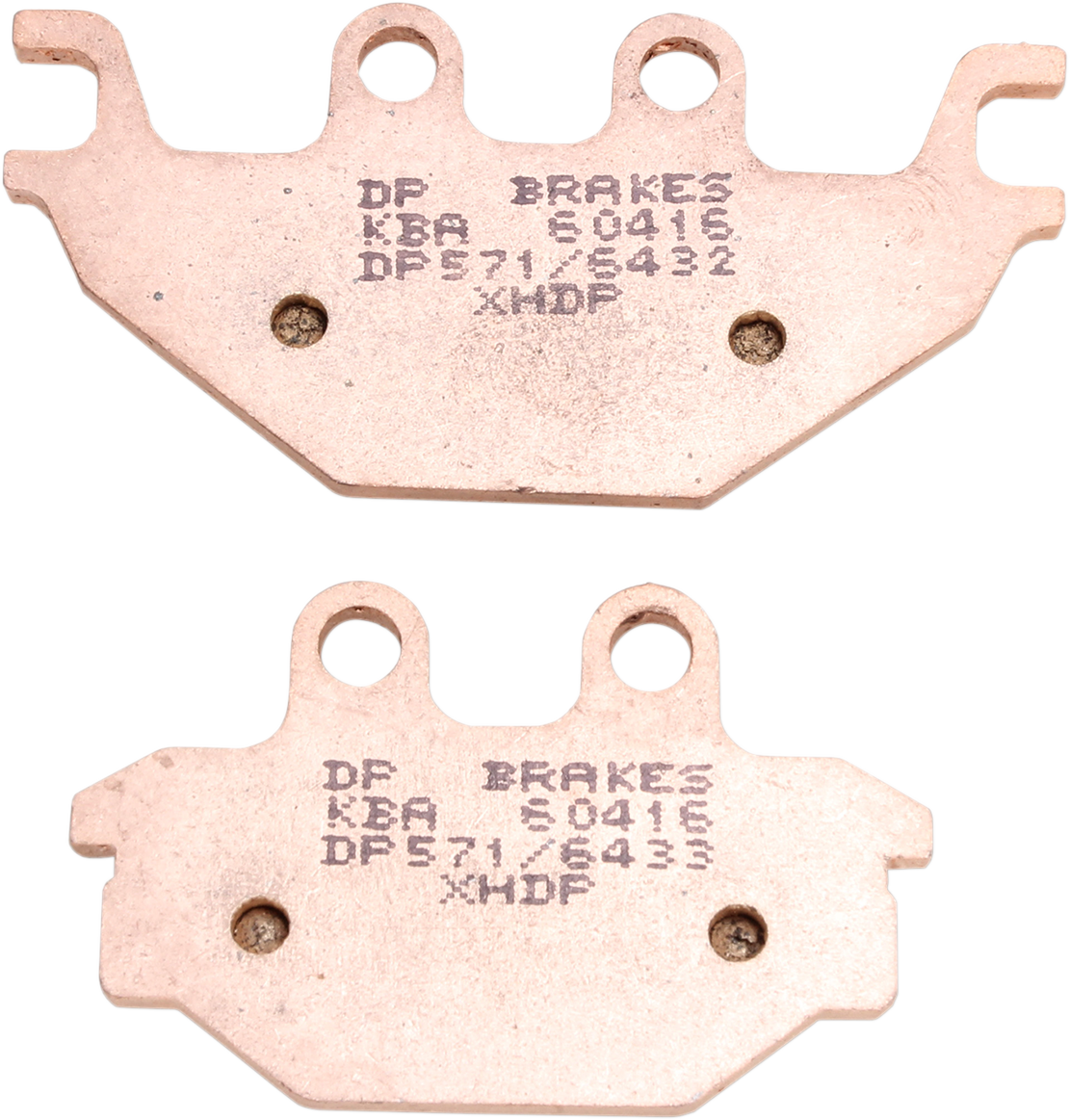 DP Sintered Metal Replacement Rear Brake Pad Set fits 2015-2016 Indian Scout