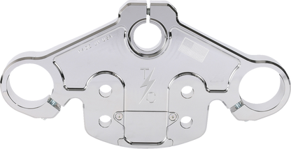Thrashin Supply Chrome Top Triple Tree for 2024 Harley Road Glide TSC-2921-3