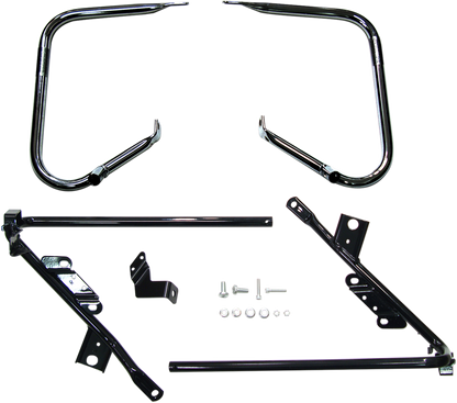 Drag Specialties Motorcycle Saddlebag Supports 2009-2013 Harley Touring Models
