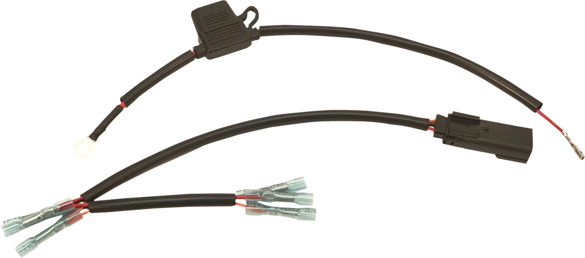 Namz Power Port Outlet Wiring Connector 2017-24 Harley Softail Touring FLHR FLHX