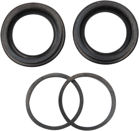 Drag Specialties Dual Piston Brake Caliper Rebuild Seal Kit 1977-83 Harley Dyna