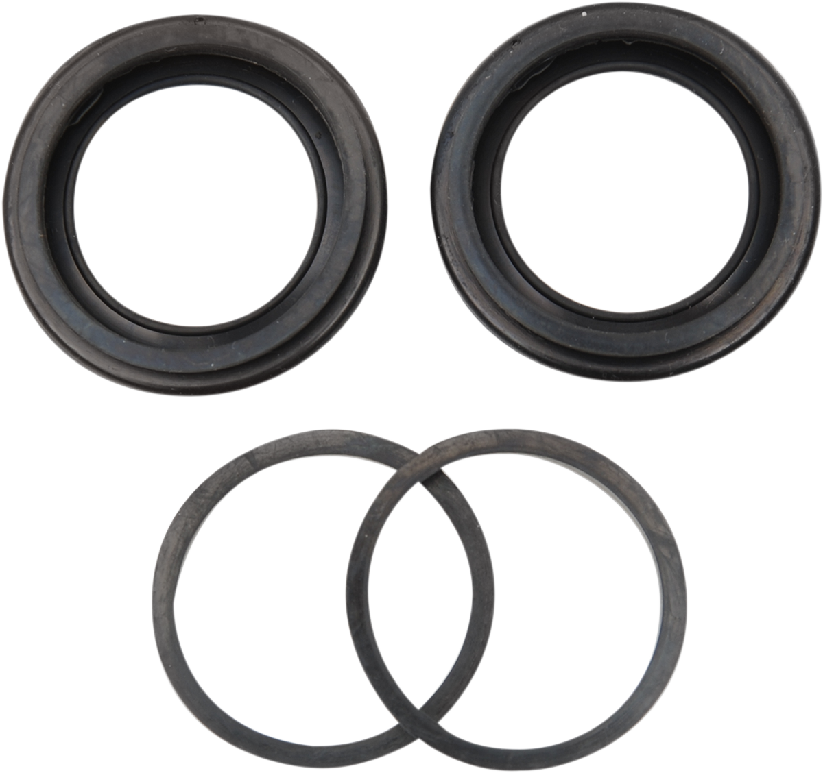 Drag Specialties Dual Piston Brake Caliper Rebuild Seal Kit 1977-83 Harley Dyna