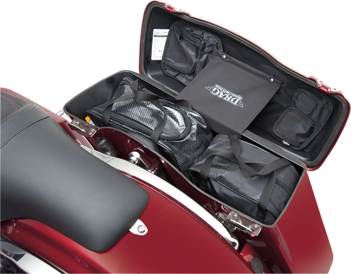 Saddlemen Black Four-Piece Saddlebag Liner Bags fits 1993-2013 Harley Touring