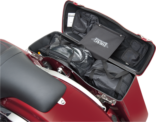 Saddlemen Black Four-Piece Saddlebag Liner Bags fits 1993-2013 Harley Touring
