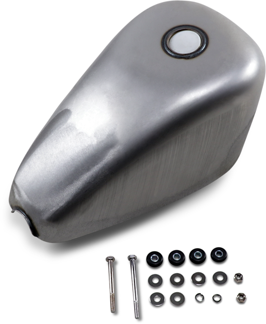 Drag Specialties 2.25 Gallon Steel Fuel Gas Tank 1982-1994 Harley Sportster XLH