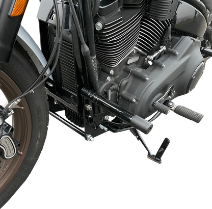 Kodlin Front Black Engine Guard fits 2018-2024 Harley Davidson Softail M8 FXBB