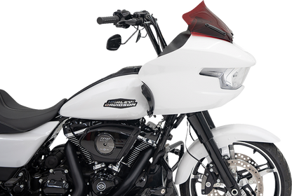 Klock Werks Kolor Flare 10" Red Windshield for 2023-2025 Harley Road Glide FLTR