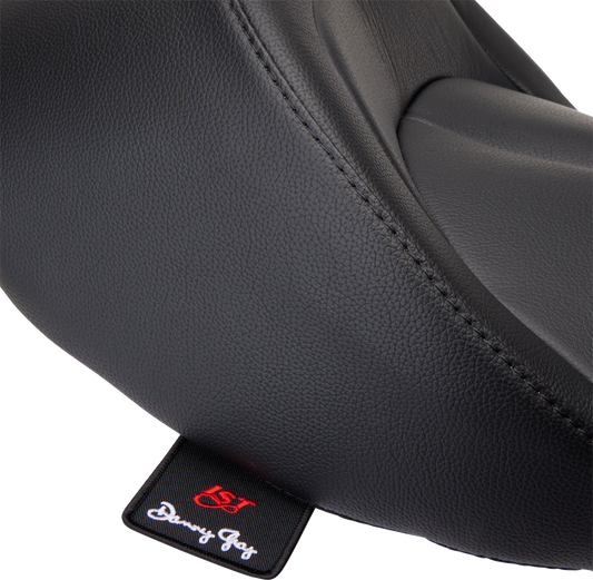 Danny Gray Leather BigIST Solo Seat fits 2004-2022 Harley Sportster Models