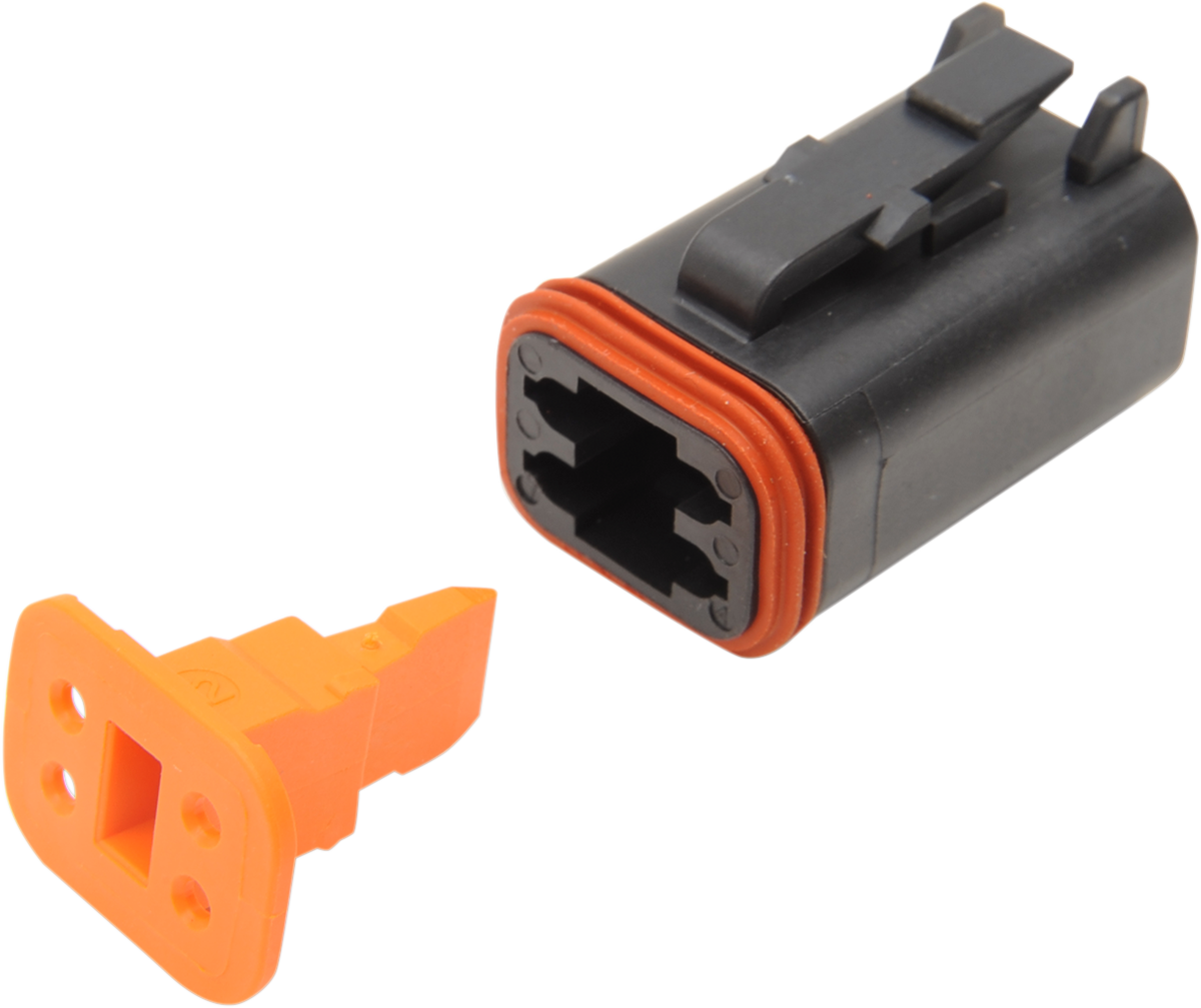 Namz Deutsch Receptacle DT Sealed Connector Component 4 Pin for Harley Davidson