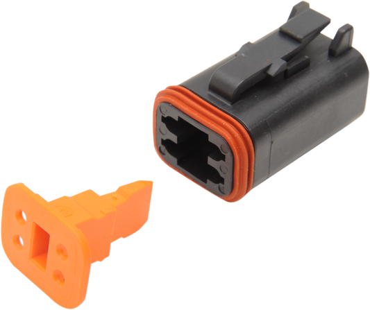 Namz Deutsch Receptacle DT Sealed Connector Component 4 Pin for Harley Davidson