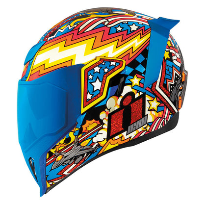 Icon Airflite Flyboy Unisex Adult Motorcycle Street Bike Race Full Face Helmet