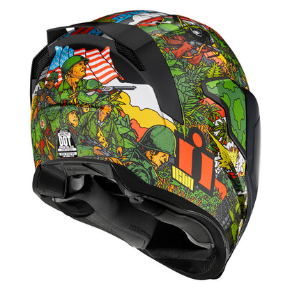 Icon Airflite Groundpounder Unisex Adult Full Face Motorcycle Street Helmet