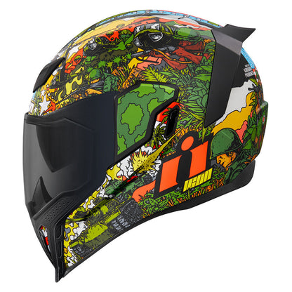Icon Airflite Groundpounder Unisex Adult Full Face Motorcycle Street Helmet