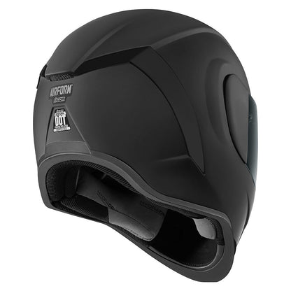 Icon Airform Rubatone Dark Unisex Adult Motorcycle Street Full Face Helmet