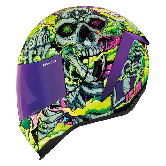 Icon Airform Hippy Dippy Unisex Adult Street Riding Motorcycle Full Face Helmet