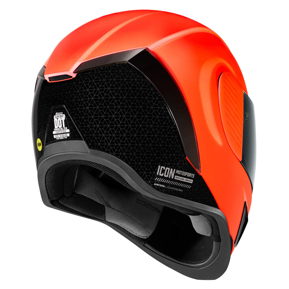 Icon Airform Counterstrike MIPS Red Unisex Adult Motorcycle Full Face Helmet
