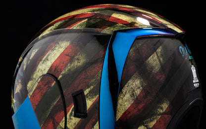 Icon Airform Old Glory Unisex Adult Street Riding Motorcycle Full Face Helmet