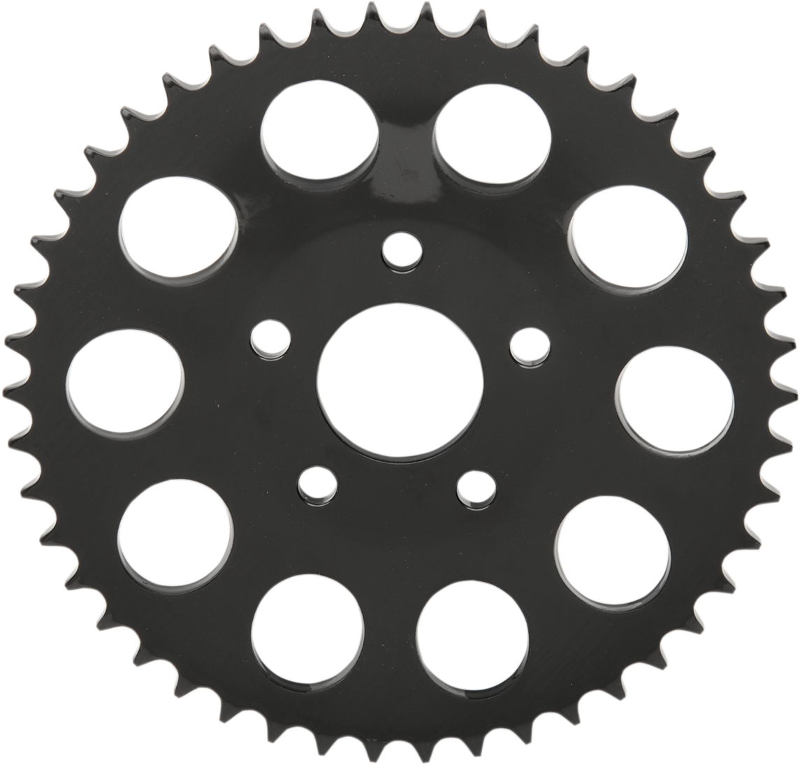 Drag Specialties Black Dished 48 Tooth Sprocket for 86-99 Harley Touring Softail