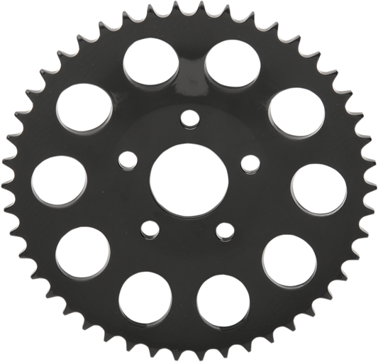 Drag Specialties Black Dished 48 Tooth Sprocket for 86-99 Harley Touring Softail