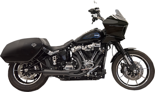 Bassani Ripper Black 2-1 Exhaust System fits 2025 Harley Softail FLHC FXLRST
