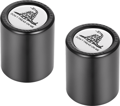 Figurati Don't Tread on Me Short Magnetic Docking Hardware Covers for Harley