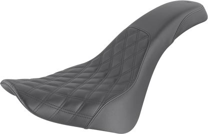Saddlemen Profiler Lattice Low Gel Seat fits 2018-2025 Harley Softail FLDE FLHC