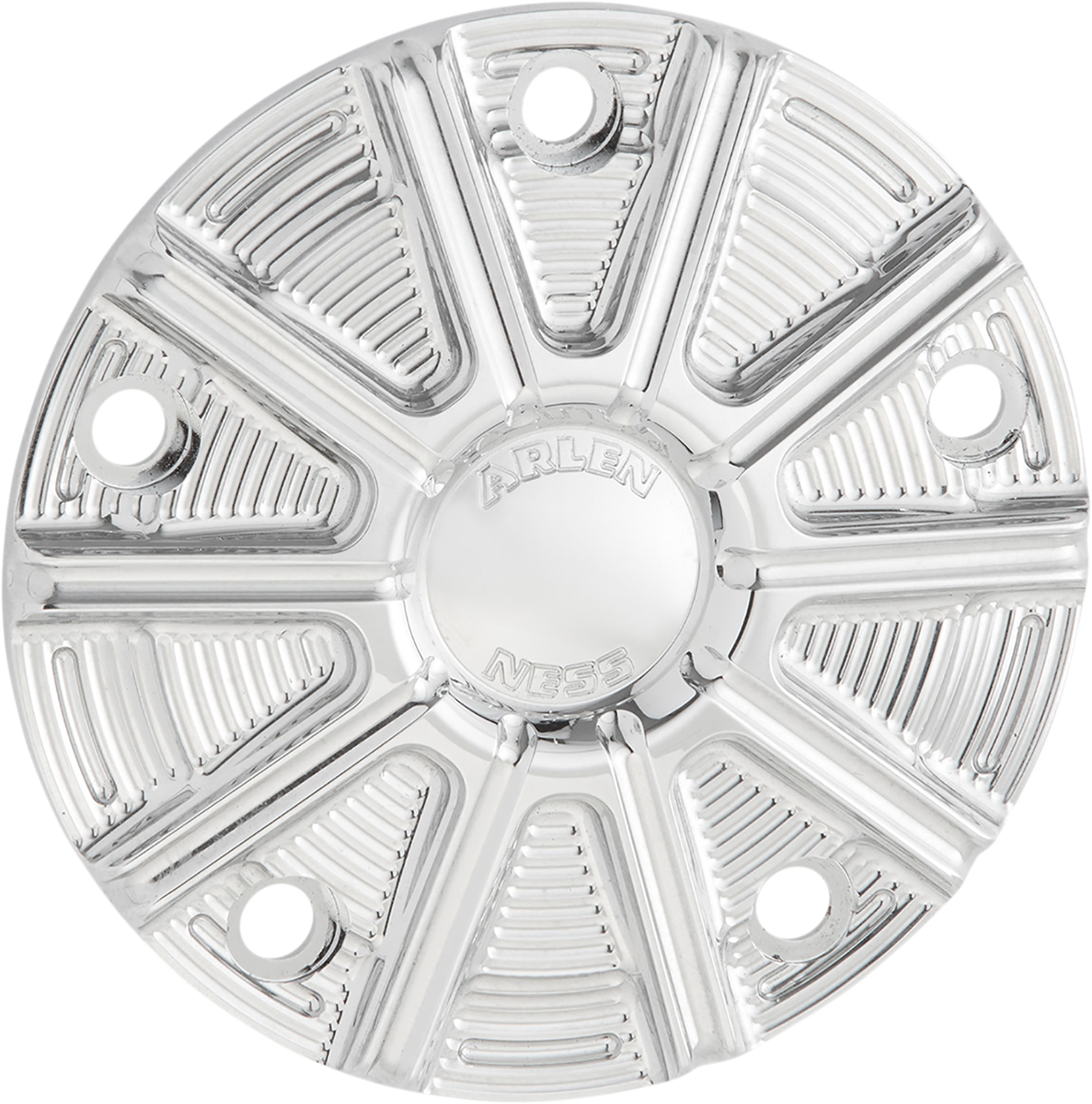 Arlen Ness 10-Gauge Chrome Points Cover fits 1999-2017 Harley Davidson Dyna FXD