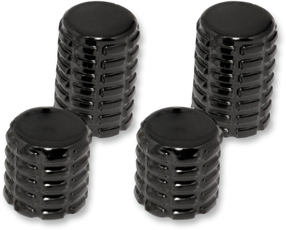 Pro Pad Black Grenade 4 Point Docking Station Covers for Harley Davidson