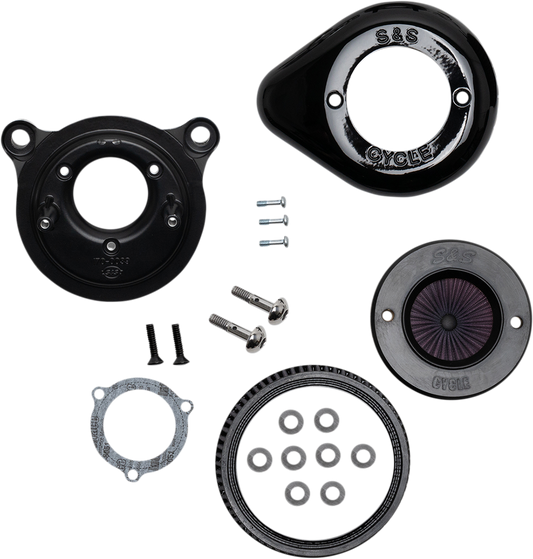 S&S Air Stinger Stealth Air Filter Cleaner Kit 08-17 Harley Softail Touring FLHX