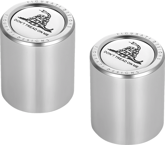 Figurati Don't Tread On Me Medium Magnetic Docking Hardware Covers for Harley