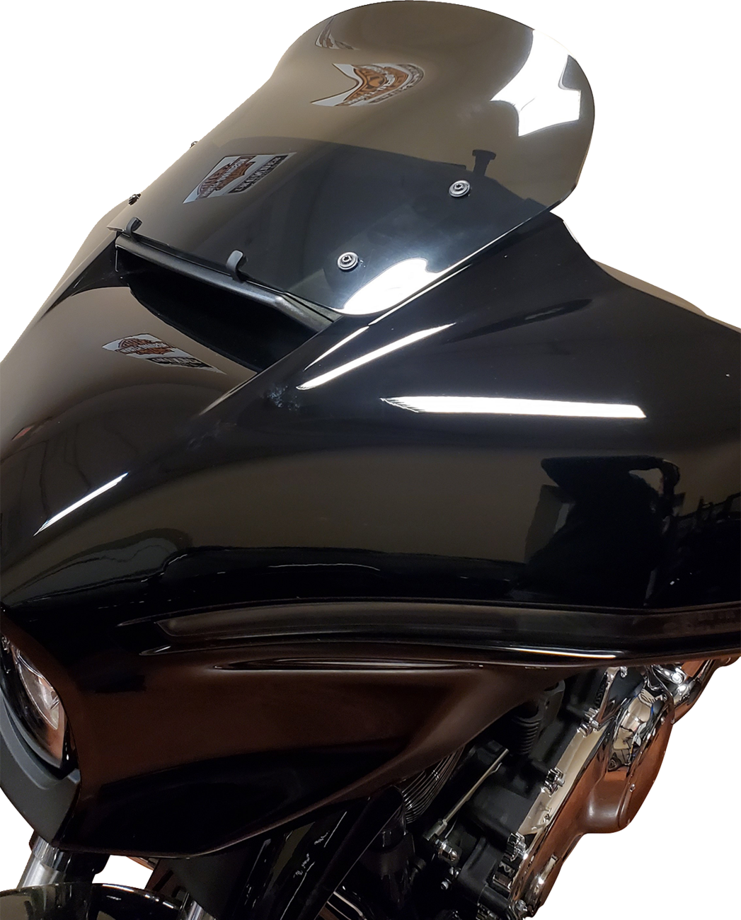 Wind Vest 12.5" Dark Smoke Fairing Windshield fits 2023-2025 Harley Street Glide