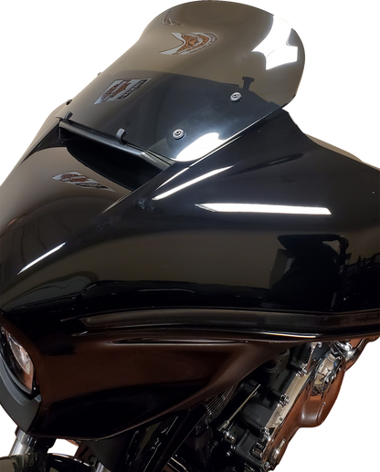 Wind Vest 12.5" Dark Smoke Fairing Windshield fits 2023-2025 Harley Street Glide