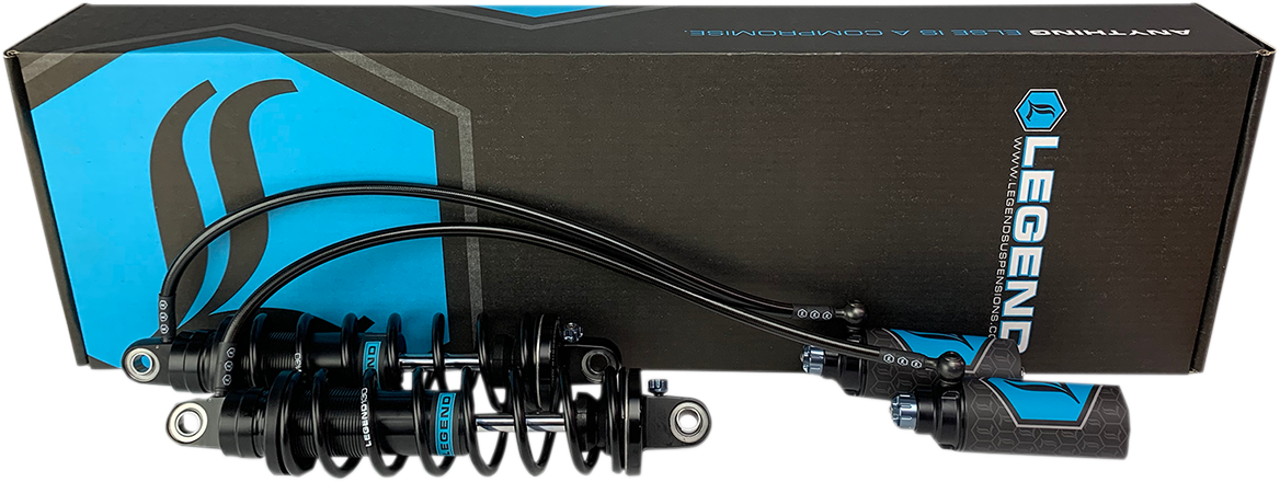 Legend Revo ARC 13" Standard Rear Motorcycle Shocks 2009-2013 Harley Touring
