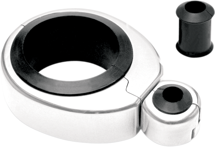 Motion Pro Chrome 1.25"-1.50" Motorcycle Clutch Throttle Cable Clamp for Harley