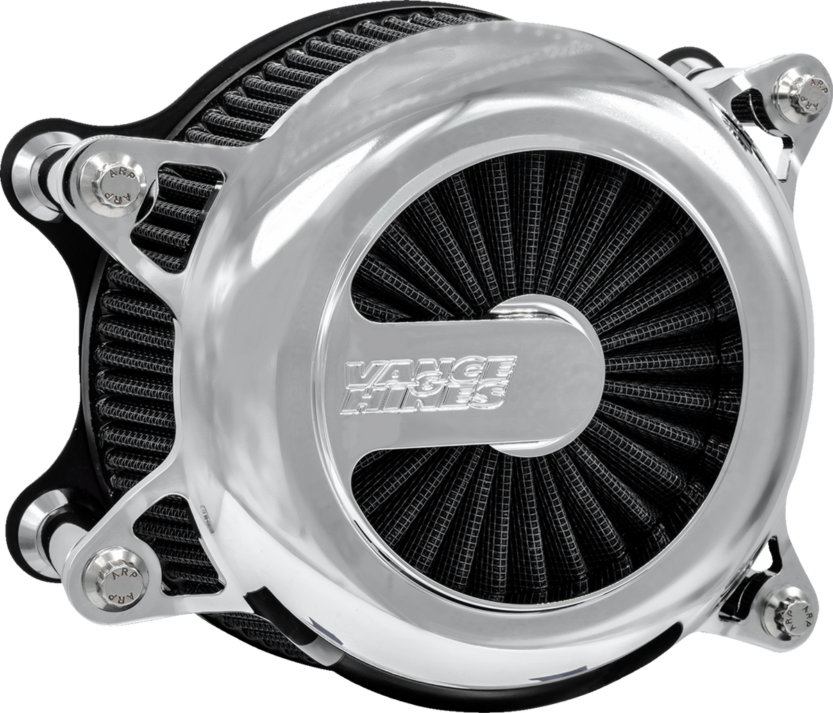 Vance & Hines VO2 Chrome Rogue Air Filter Kit for 2023-26 Harley Touring Softail