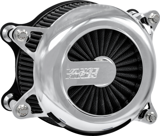 Vance & Hines VO2 Chrome Rogue Air Filter Kit for 2023-26 Harley Touring Softail
