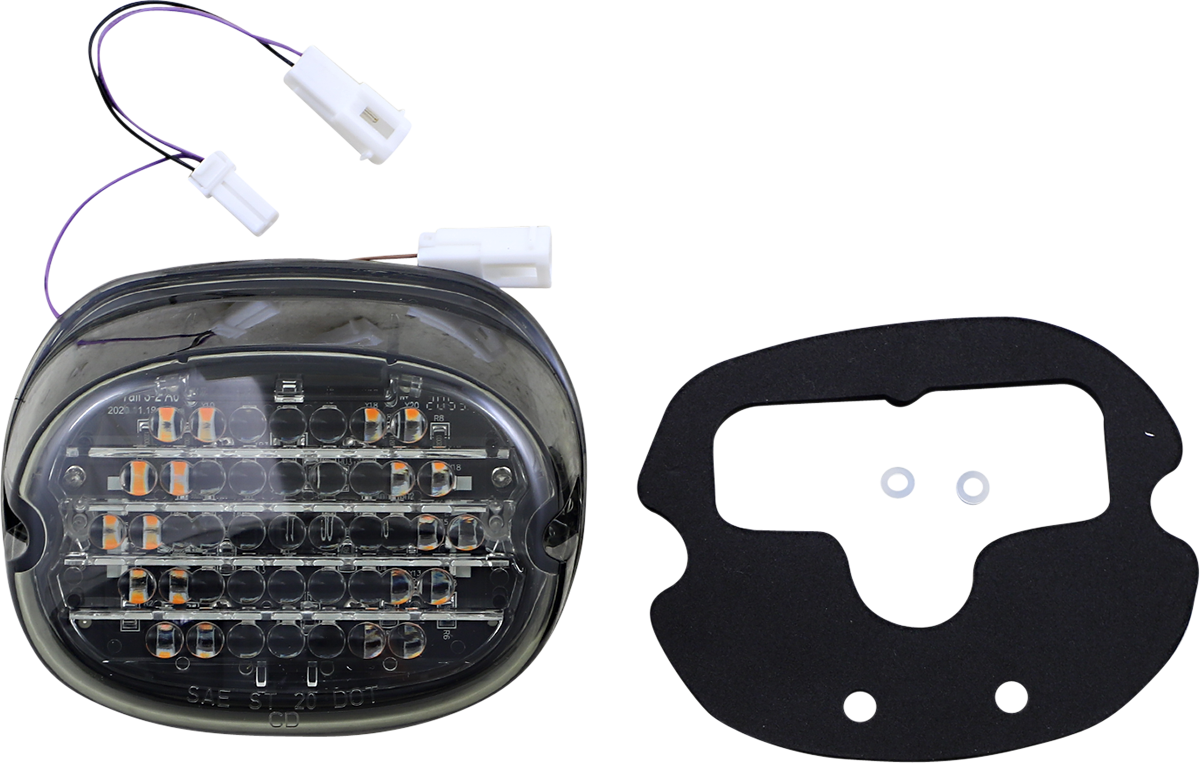 Custom Dynamics LED Taillight & Integrated Turn Signals 1999-2024 Harley Models