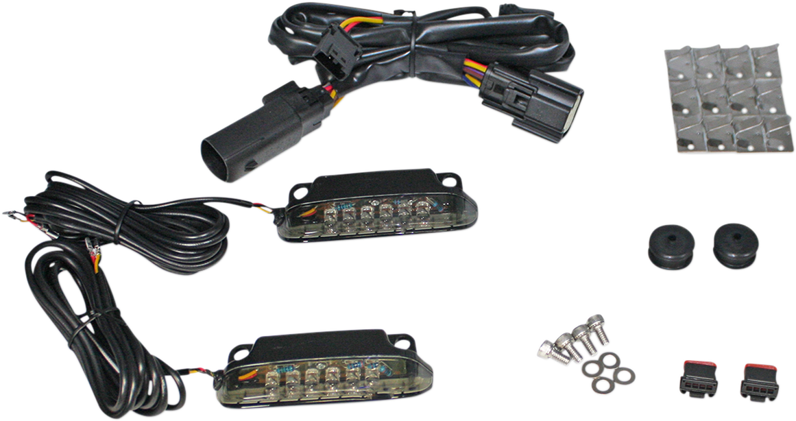 Custom Dynamics Rear Luggage Rack LED Light Bar 2014-2024 Harley Touring FLHX