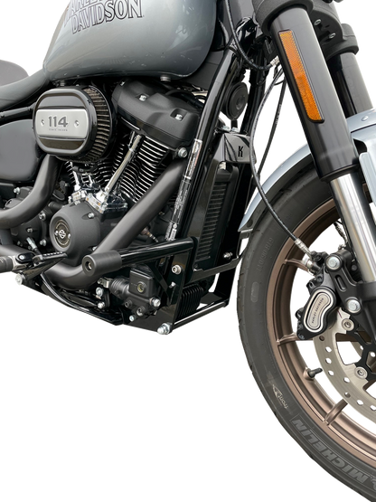 Kodlin Front Black Engine Guard fits 2018-2024 Harley Davidson Softail M8 FXBB
