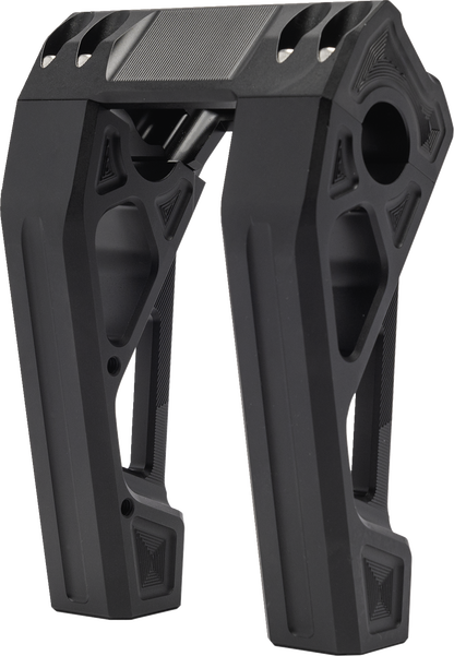 Kodlin Fastback Black 6" Straight Handlebar Risers for 2018-2024 Harley Softail